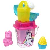 Unicorn Heart Shaped Bucket Set image