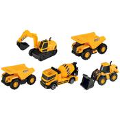 Teamsterz Jcb Construction Team Vehicles 5 Pack image