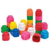 Clementoni Baby Soft Clemmy Sensory Baby Building Blocks 32 Pieces image