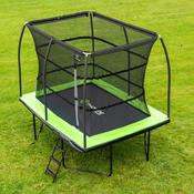 10 X 7.5Ft Thorpe Sports Rectangle Trampoline With Enclosure Net image