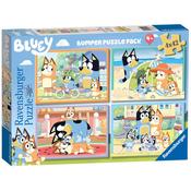 Ravensburger Bluey 4X 42 Piece Jigsaw Puzzle Bumper Pack image