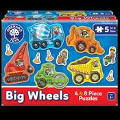 Orchard Toys Big Wheels Jigsaw Puzzle image