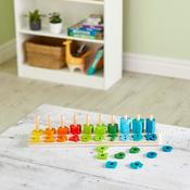 Squirrel Play Wooden Counting Shape Sorter Set 65 Pieces image