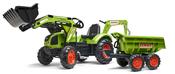 Falk Claas Backhoe With Excavator And Maxi Tilt Trailer image