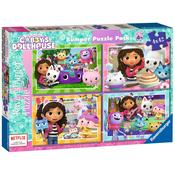 Ravensburger Gabby's Dollhouse 4 X 42 Piece Bumper Pack Jigsaw Puzzles image