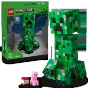 Lego® Minecraft® The Creeper™ Gamer Decor And Action Figure Building Toy 21276 image