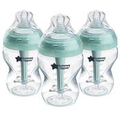 Tommee Tippee Self-Sterilising Anti-Colic Baby Bottles 260Ml Slow-Flow 3 Pack image