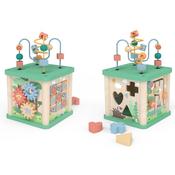 Squirrel Play Safari Wooden Sort &amp; Play Activity Cube image