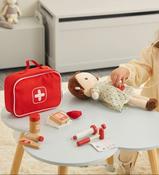 Squirrel Play Wooden Doctor Medical Kit 9 Piece Set image