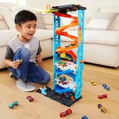 Hot Wheels City Transforming Race Tower Play Set image