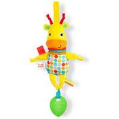 Bright Starts Pull Play &amp; Boogie Musical Giraffe Baby Carrier Toy image