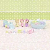 Sylvanian Families Triplets Baby Bathtime Set image