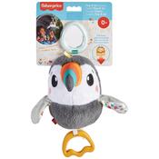 Fisher Price Flap &amp; Go Toucan Baby Stroller Activity Toy image