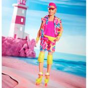 Barbie The Movie Ken Neon Roller Skating Doll image