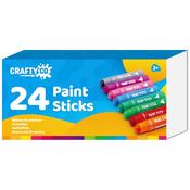 Crafty Co. Water Based Paint Sticks 24 Pack image
