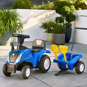 New Holland T7 Tractor Ride On With Trailer image