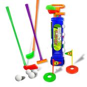 Golf Clubs And Balls Caddy Set