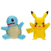 Pokémon Battle Figure First Partner 2 Pack - 5Cm Squirtle And Pikachu Battle Figures With Authentic Details image