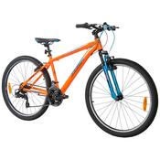 26 Inch Team Mountain Bike In Orange And Blue image