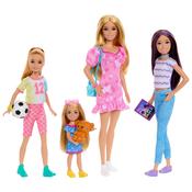 Barbie Sisters Dolls And Accessories Giftset 4 Pack image
