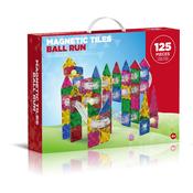Magnetic Tiles 125-Piece Ball Run Set image