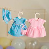 Ivy &amp; Lily Baby Doll Dress With Accessories 2 Pack 43Cm image