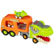 Big Steps Dinosaur Hauler Truck With Cars Set image