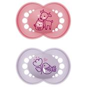 Mam 16 Months+ Original Dummies 2 Pack Pink image