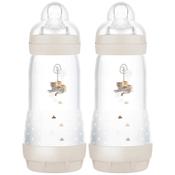 Mam Easy Start Self-Sterilising Anti-Colic 320Ml Baby Bottles 2 Pack image