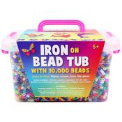 Iron On Bead Tub 10,000 Beads image