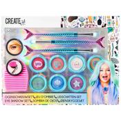 Create It! Mermaid Make-Up Eyeshadow Set With Brushes image
