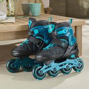 Blindside Inline Skates With Led Wheels Uk Size 2 - 4 image