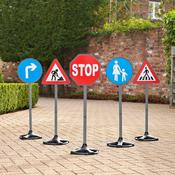 Road Signs 80Cm Set