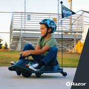 Razor Crazy Cart Shift Lithium-Powered Lightshow Drifting Go Kart image