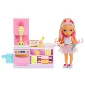 Rainbow High Dessert Shop With Littles Doll Kandy Playset image
