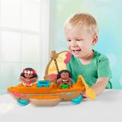 Fisher-Price Little People Disney Princess Moana &amp; Maui's Canoe Set