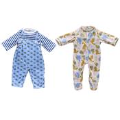 Ivy &amp; Lily Baby Doll Onesie And Overalls Outfit 2 Pack image