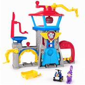 Paw Patrol: Air Rescue, Pup Squad Adventure Bay Airport Playset, With Chase Toy Car &amp; Paw Patrol Vehicle Launcher image