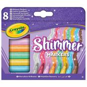 Crayola Shimmer Markers 8 Pack image