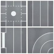 Build-It 10-Pack Street Plates For Building Bricks
