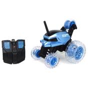 Atomic Whirlwind Remote Control Led Tumbling Stunt Car Blue image