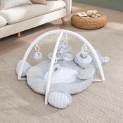 Little Discoveries Plush Bear Baby Gym Grey image
