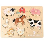 Squirrel Play Wooden Farm Animals Sound Puzzle image