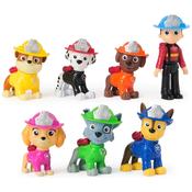 Paw Patrol Fire Rescue Team 7 Action Figures Pack image