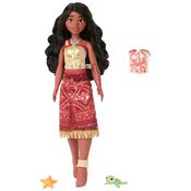 Disney Moana 2 Swimming Moana Doll image