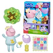 Peppa Pig Interactive Oinks &amp; Snuggles Baby Evie Doll image