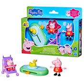 Peppa Pig Playset Peppa And Baby Evie's Park Fun image