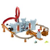 Hot Wheels Mario Kart Bowser's Castle Raceway Track Set