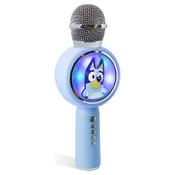 Bluey Wireless Karaoke Microphone And Speaker With Led Lights