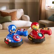 Marvel Avengers Remote Control Bumper Cars Captain America Vs Iron Man image